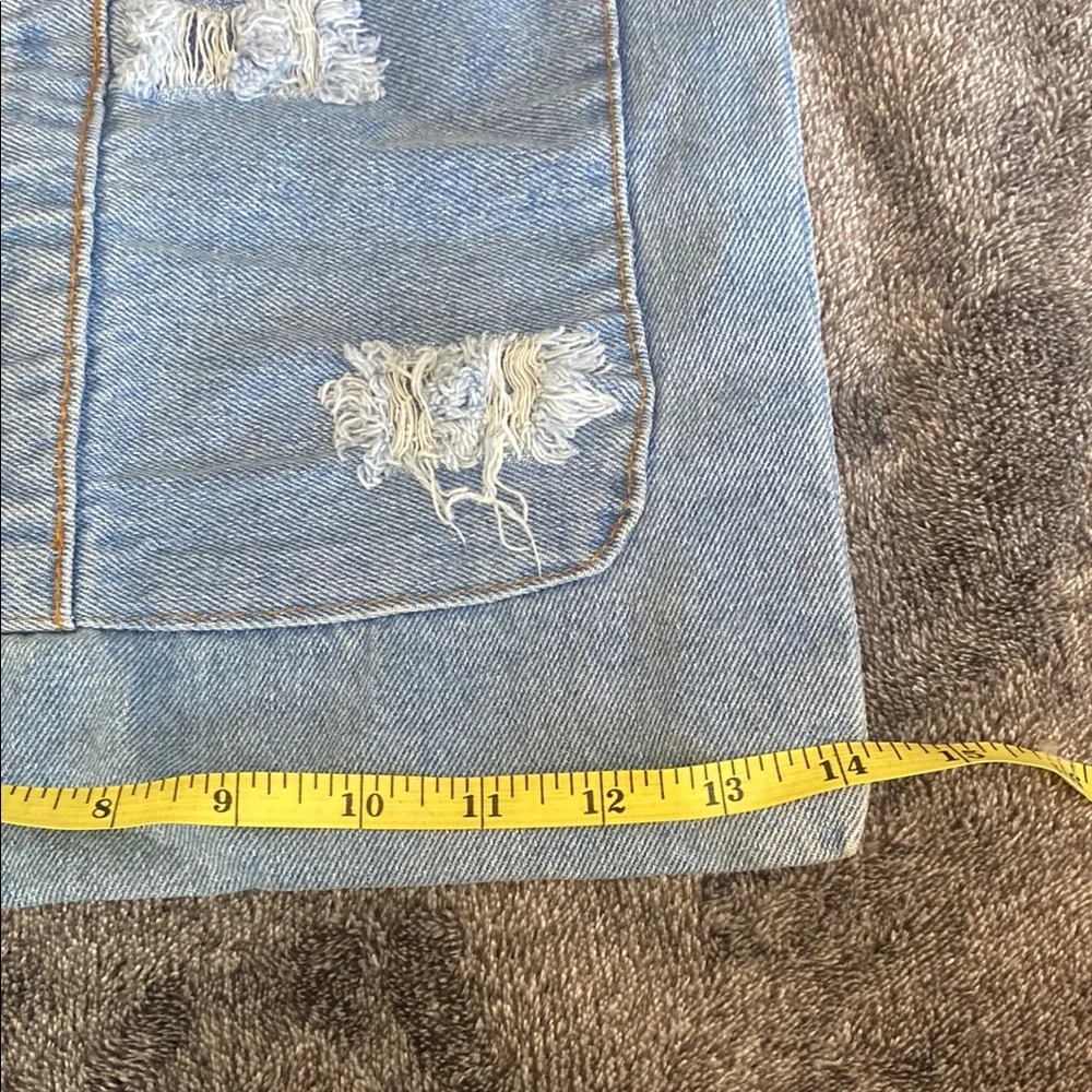 Stylish Blue Denim Shoulder Bag